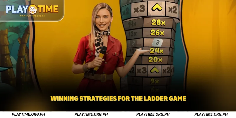 Winning Strategies for the Ladder Game